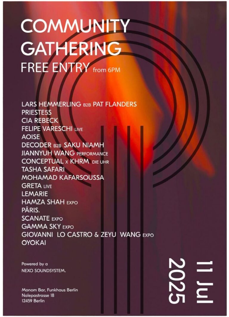 Community Gathering at Funkhaus Berlin, 2025